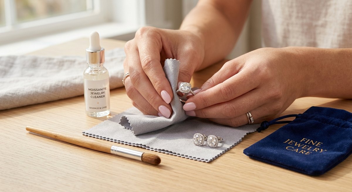 How to Care for Your Moissanite Jewelry